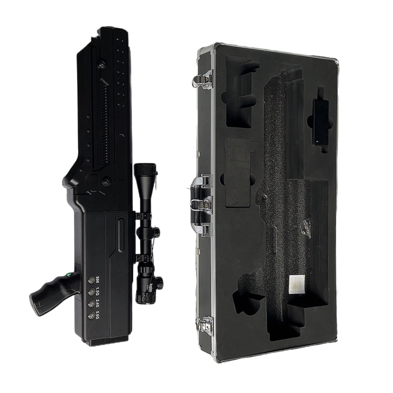  南通手持便携式枪型低空防御反制四通道A型