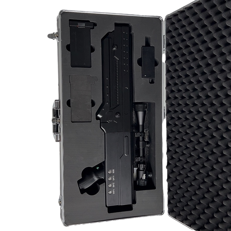  南通手持便携式枪型低空防御反制四通道B型