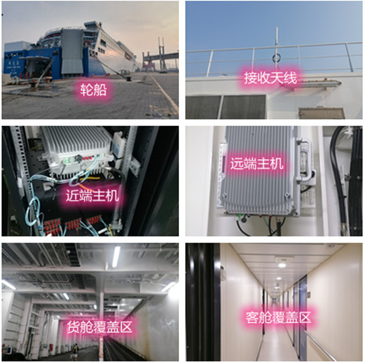  南通海上游轮轮船渔船覆盖案例